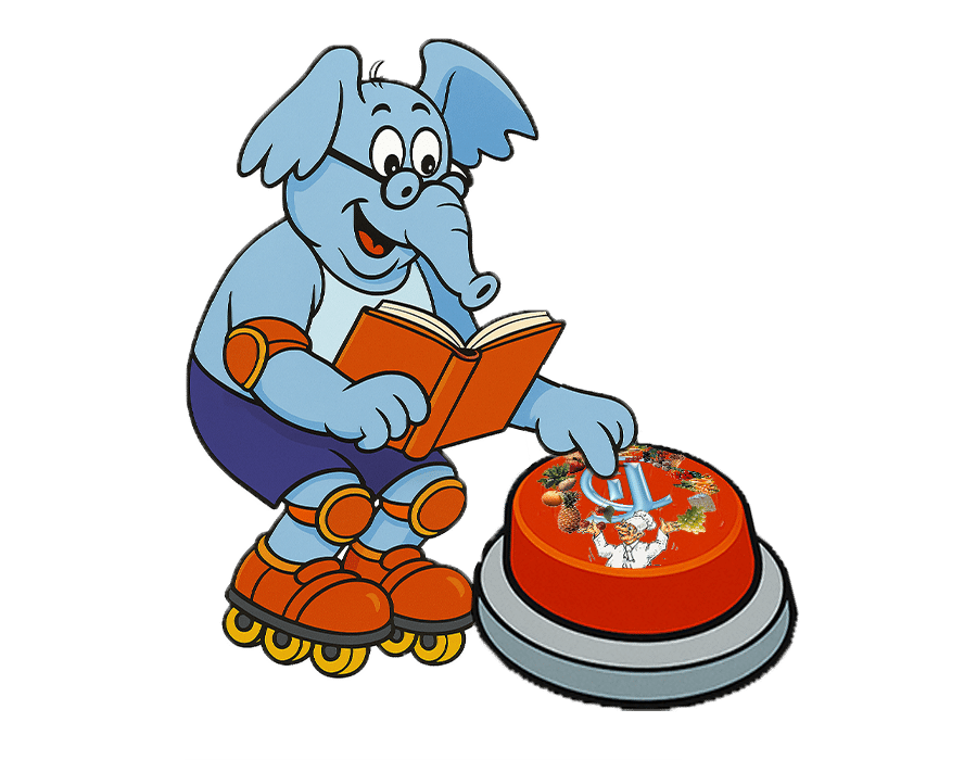 Elefant Mean Button